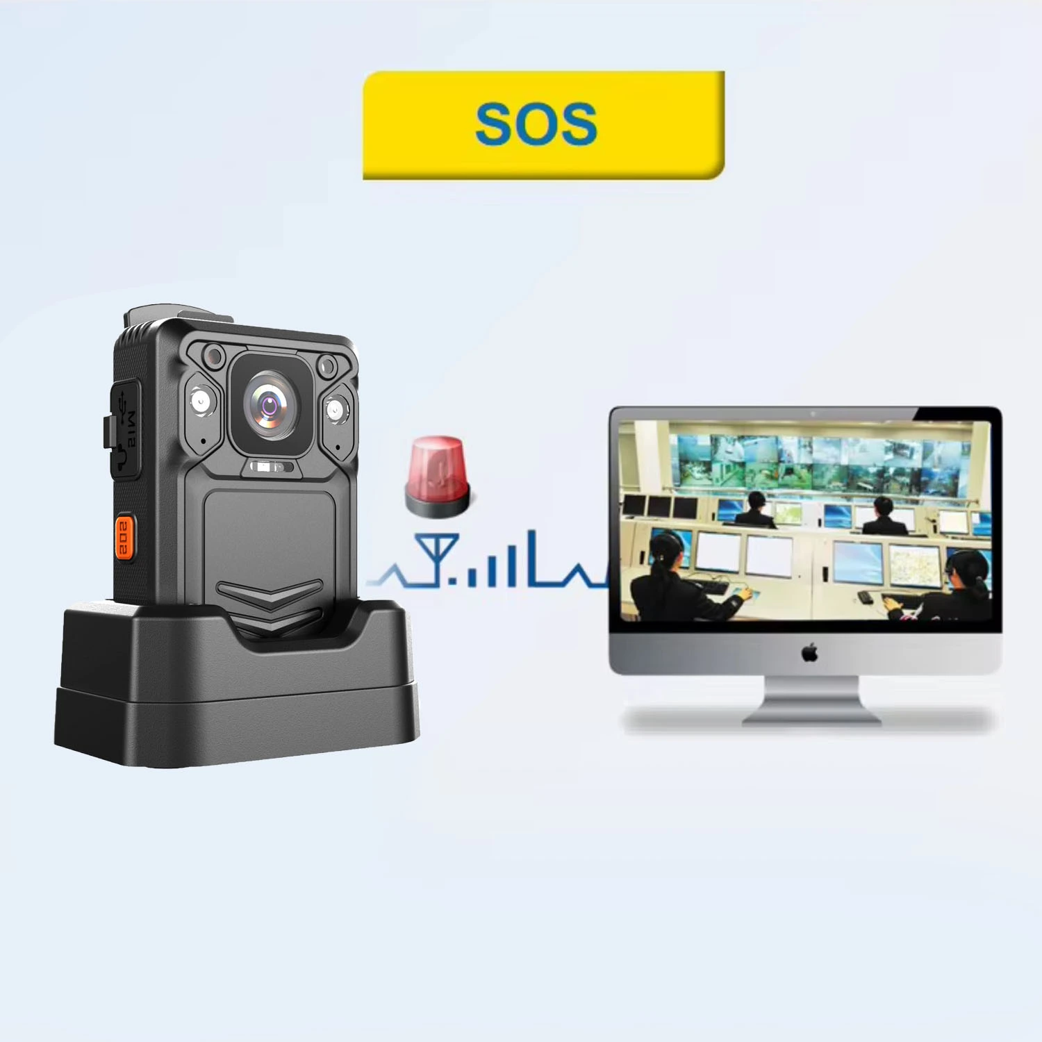 SOS function of SOP-13 body cameras SOS function of SOP-13 body cameras