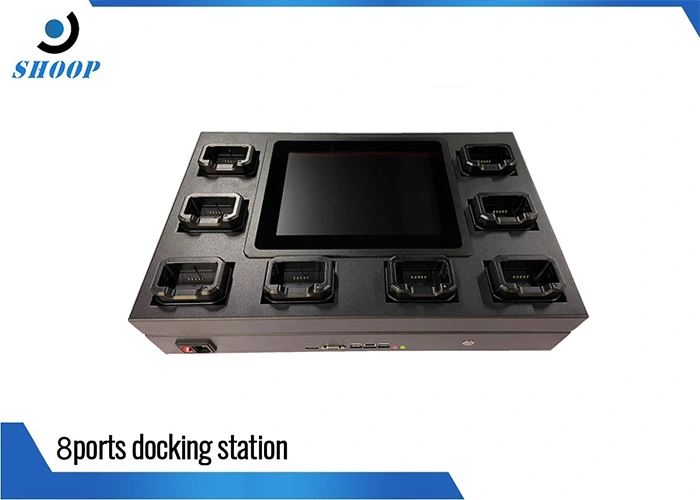 8ports Police cameras docking station