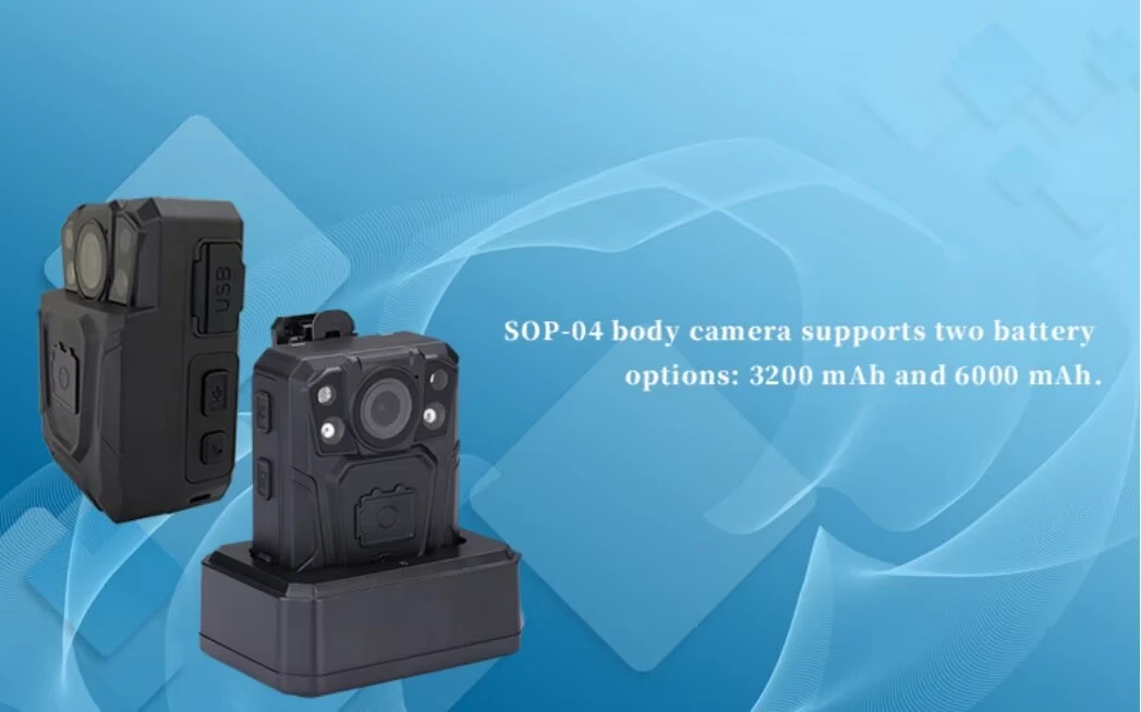 6000mAh police body cameras