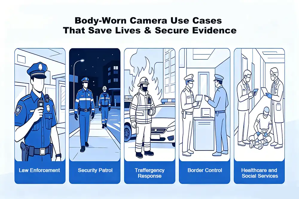 Body-Worn Camera Use Cases That Save Lives & Secure Evidence Body-Worn Camera Use Cases That Save Lives & Secure Evidence