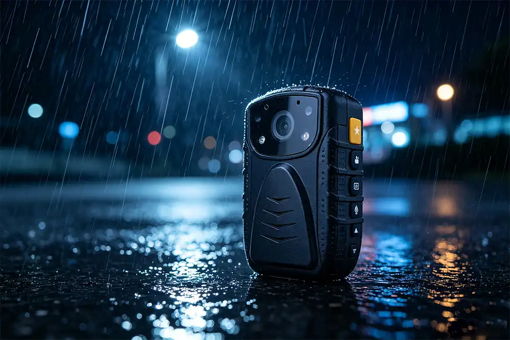 Waterproof body camera