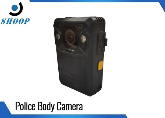 2.0" LCD Infrared IP67 H.265 4G SOS Police Body Camera