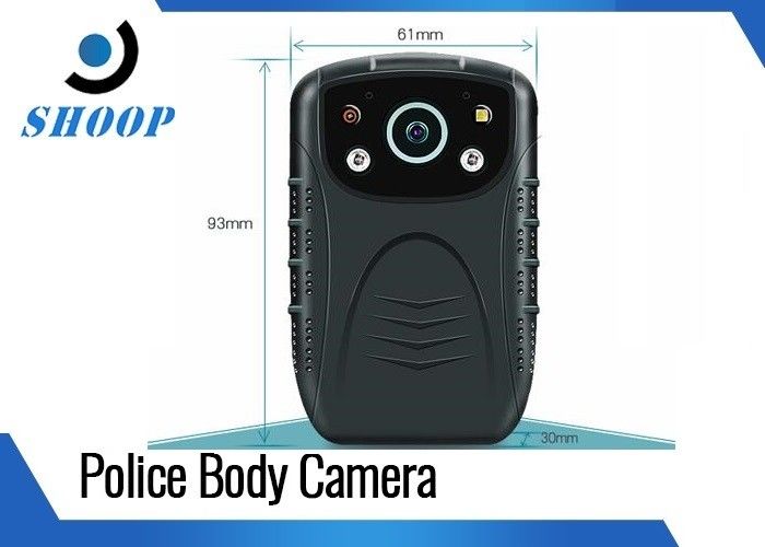 Compact Motion Detection Body Worn HD Camera For Police 2.0