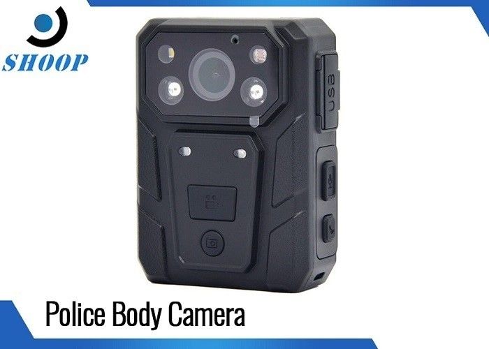 3200mAh Lithium Battery Body Worn Video Camera Built - In Microphone With GPS