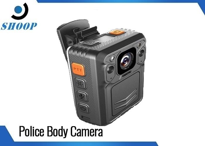 4G Waterproof Hidden Body Camera , Wifi Surveillance Camera For Police Officers