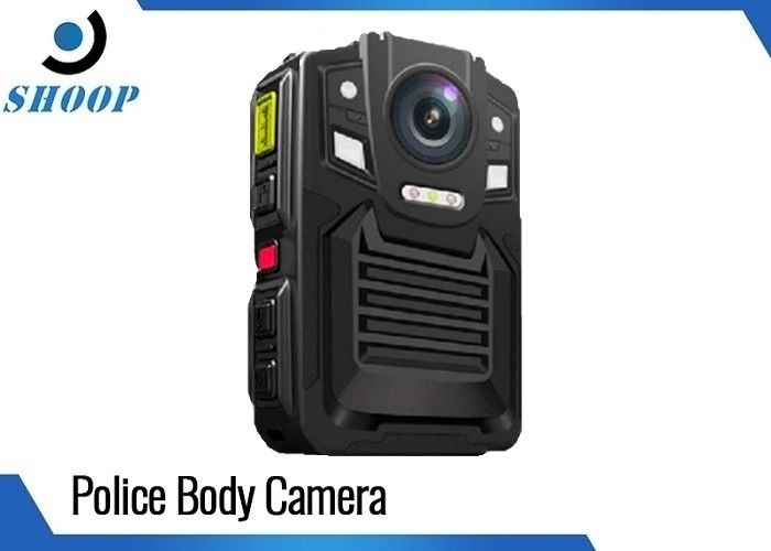 14 Hours Recording Time Security Body Camera IP67 GPS / WIFI One Button Record
