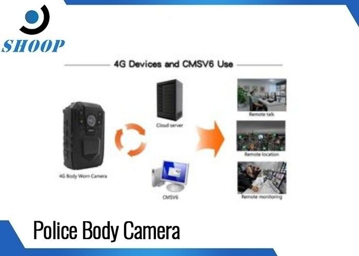 1080P 21MP Portale Police Body Worn Video Camera For Civilians 4G / WIFI