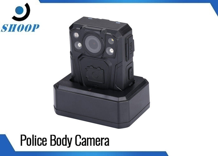5MP CMOS Sensor H.265 IP67 Police Wearing Body Cameras