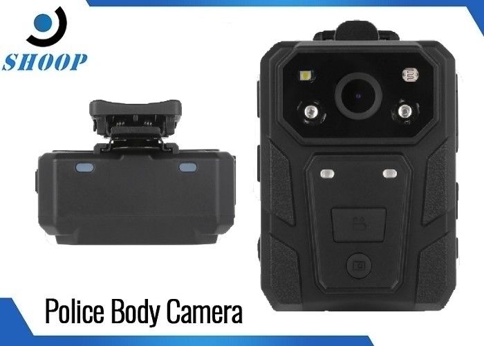 3200mAh 1296P HD Police Body Cameras AES256 Video Encryption