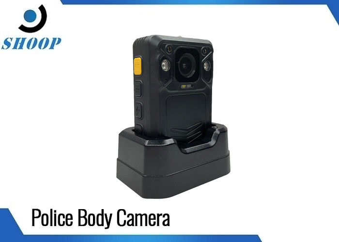 HD 1296P Wearable 4G Body Worn Cameras Law For Police Officers With WIFI GPS