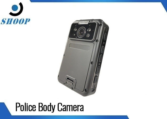 Touch Screen 4G WIFI GPS Police Body Cameras 1296P HD Recording For Police Use