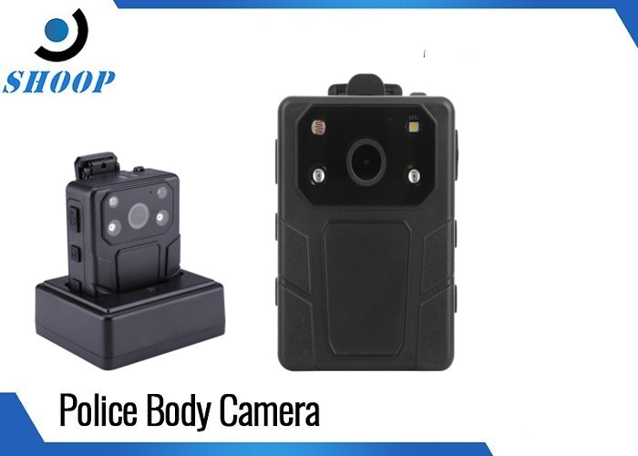 Lightweight 128GB IP67 Body Worn Police Cameras With LCD Display