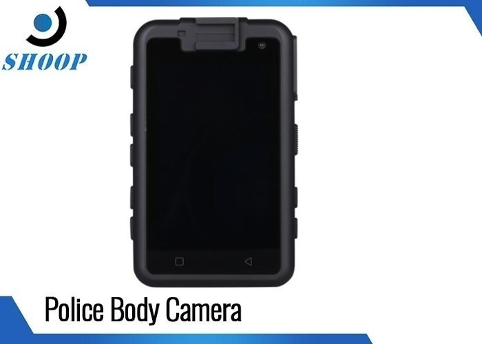 4G H.265 H.264 Police Body Cameras With 3.1 Inch Touch Screen