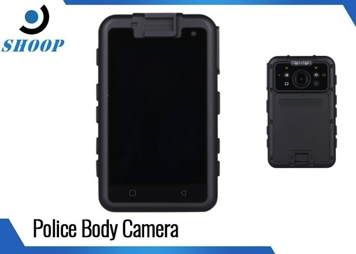 H.265 H.264 12MP small police body camera with 3.1 Inch Touch Screen