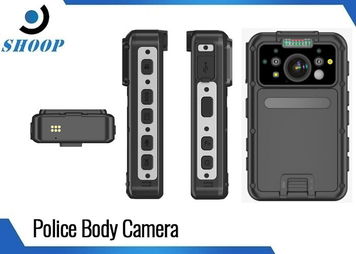 Wearable Body Worn 1296P HD Body Camera With 3.1 Inch Touch Screen