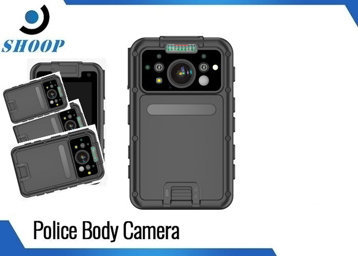64G Memory GPS 1296P Bluetooth Body Worn Camera For Law Enforcement
