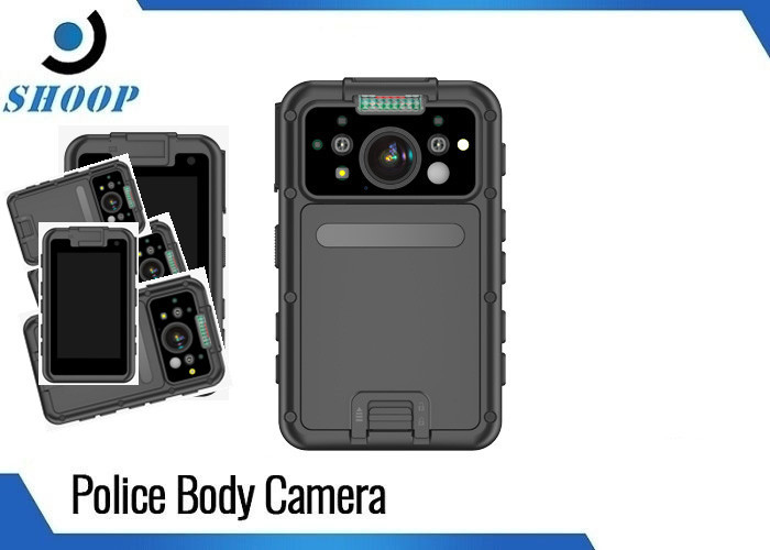 64G Memory GPS 1296P Bluetooth Body Worn Camera For Law Enforcement
