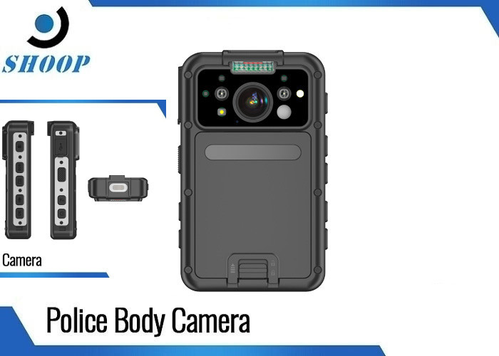 4G H.265 H.264 Police Body Cameras With 3.1 Inch Touch Screen