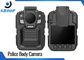 1296P / 1080P Full HD Police Wearing Body Cameras 33MP CMOS Sensor