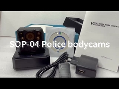 High Resolution SOP-04 WIFI Police Body Cameras With GPS Drop Resistance 2m